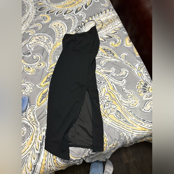 FASHION NOVA BLACK DRESS - Picture 1 of 2